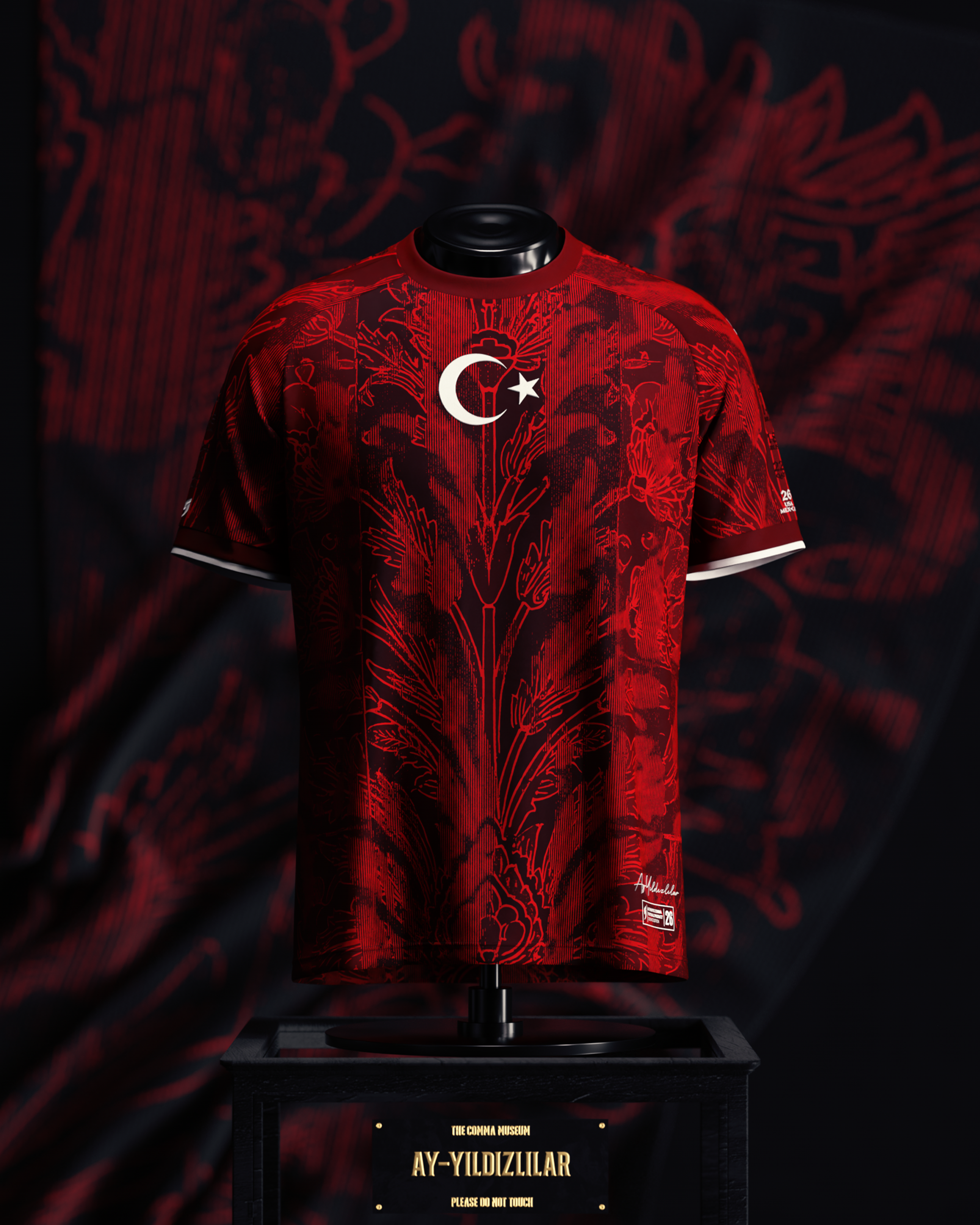 Turkey Heritage Jersey (2026WC Edition) – Comma Football