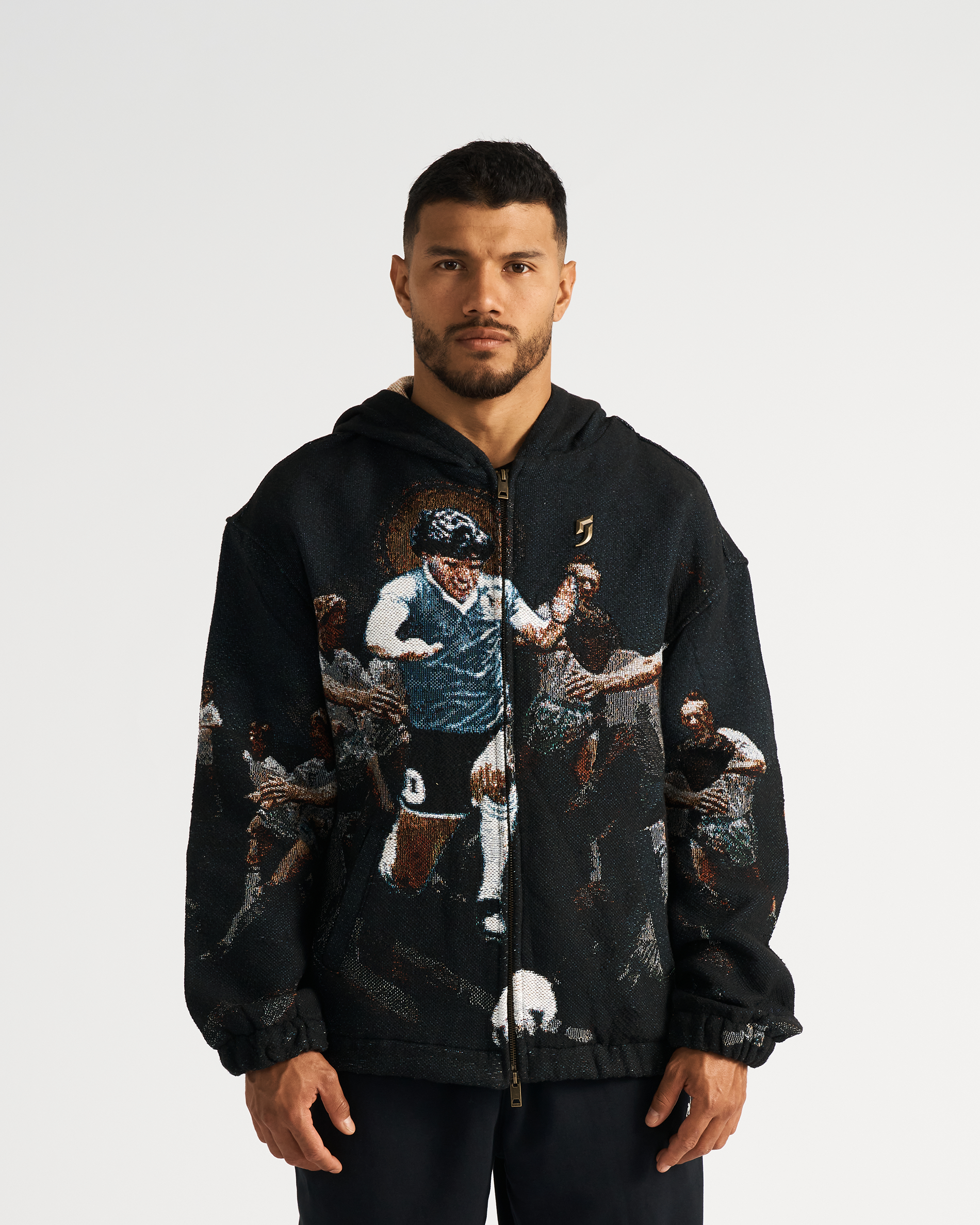 Maradona® x Comma Goal Of The Century Tapestry Hoodie – Comma Football
