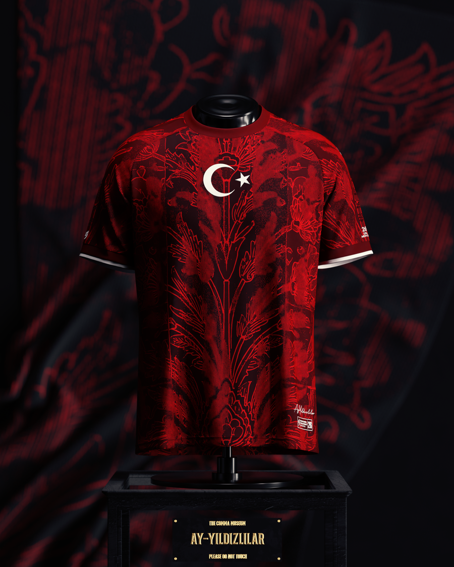 Turkey Heritage Jersey (2026WC Edition) – Comma Football