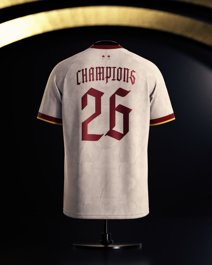Spain 2026 Champions Jersey - White – Comma Football