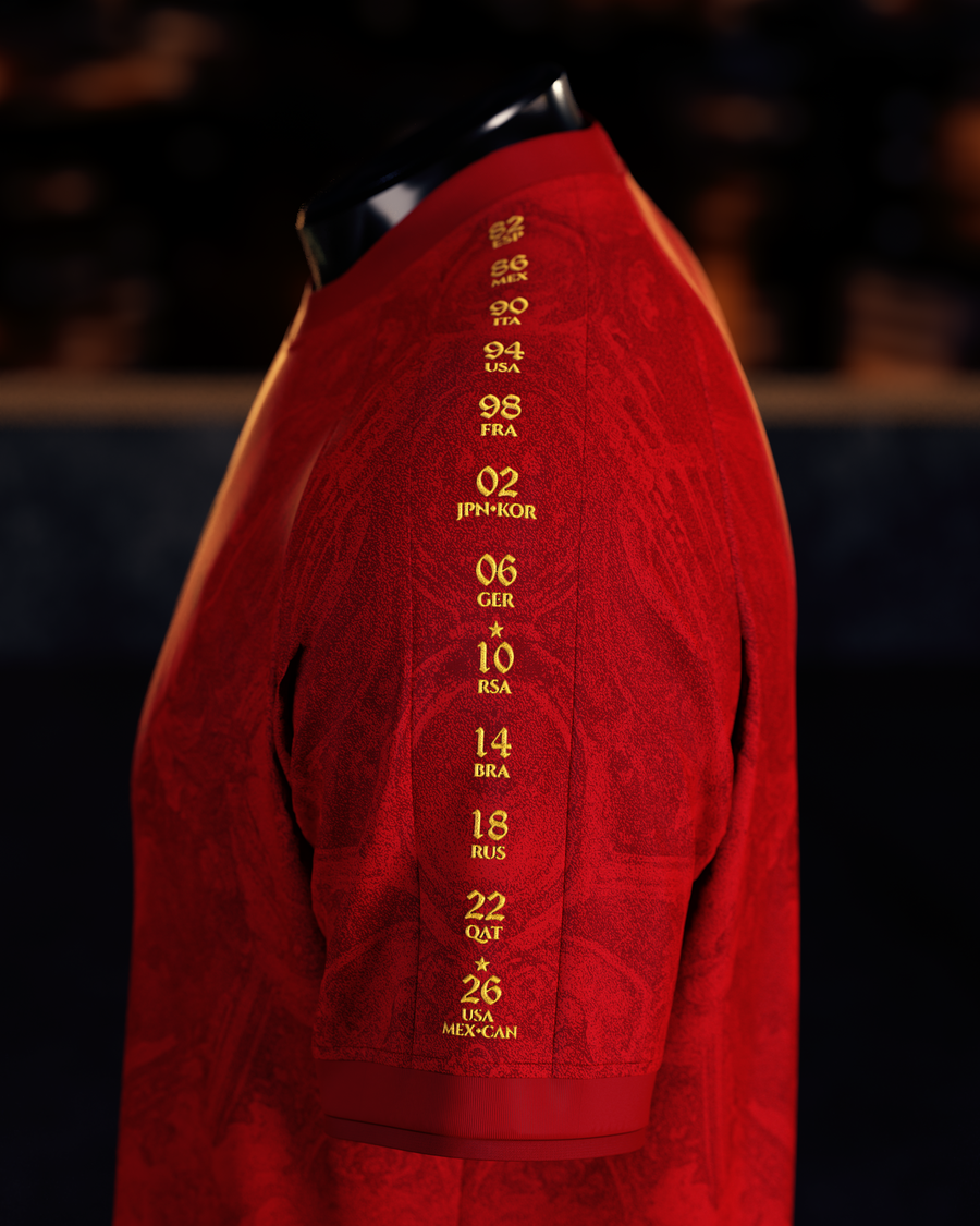 Spain Heritage Jersey (2026 Champions Edition) - España – Comma