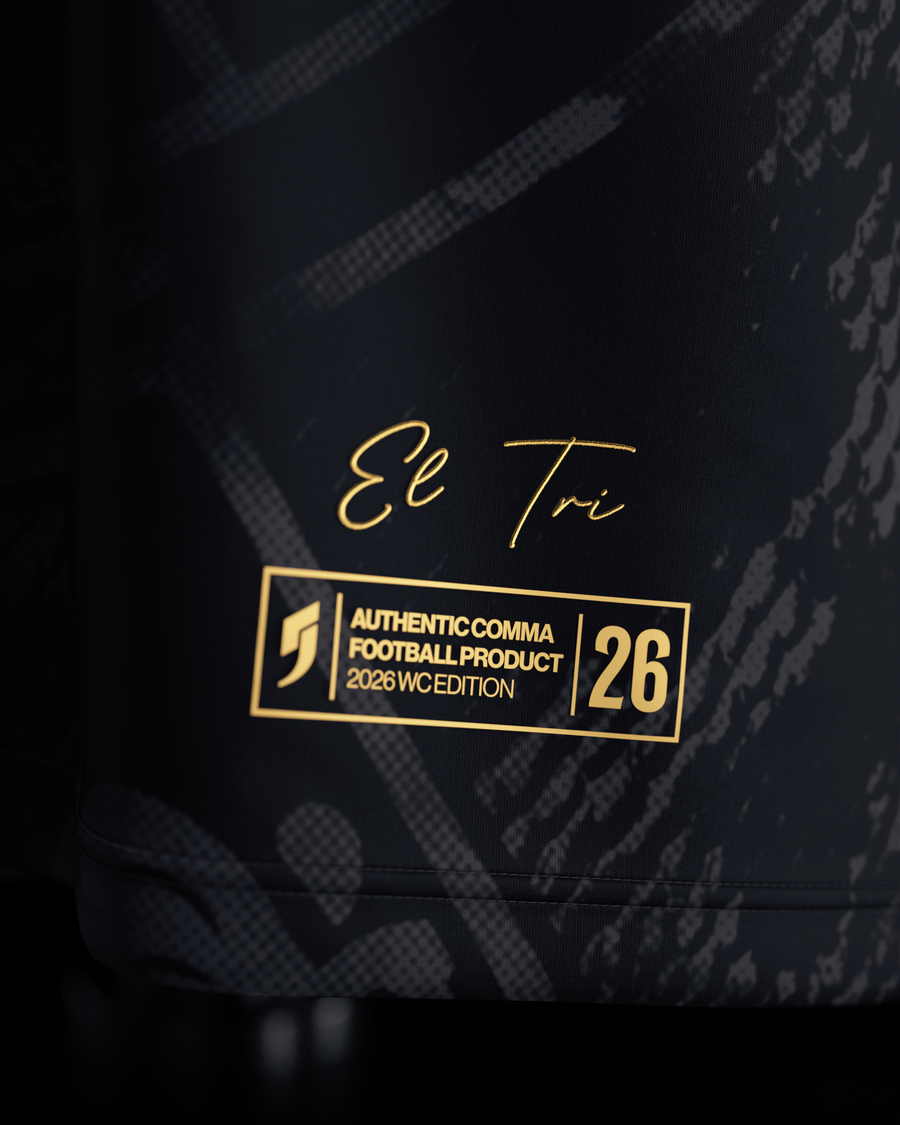 Mexico Heritage Jersey (2026WC Edition) - Black – Comma Football