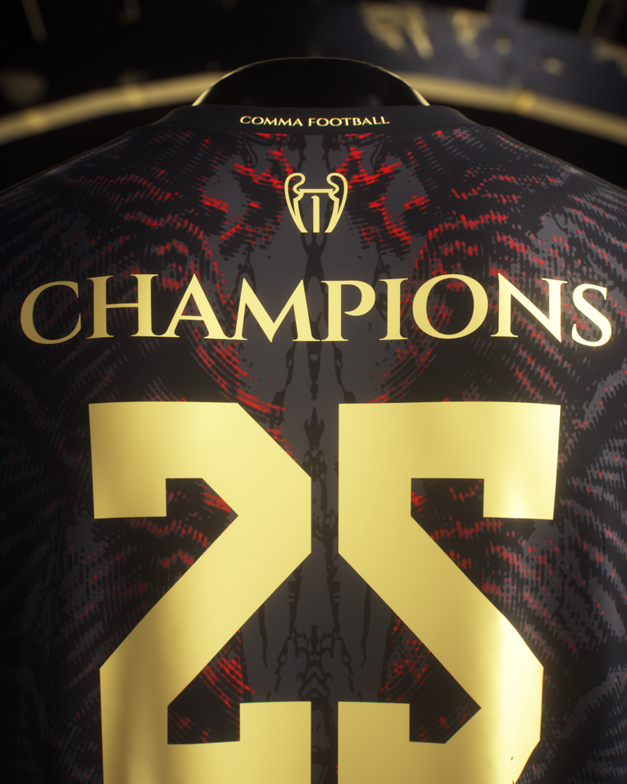 The Parisians (2025 European Champions) Jersey