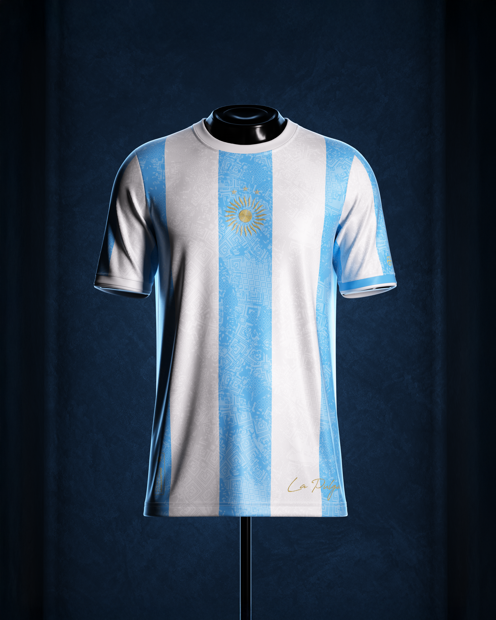 La Pulga Jersey - Blue – Comma Football