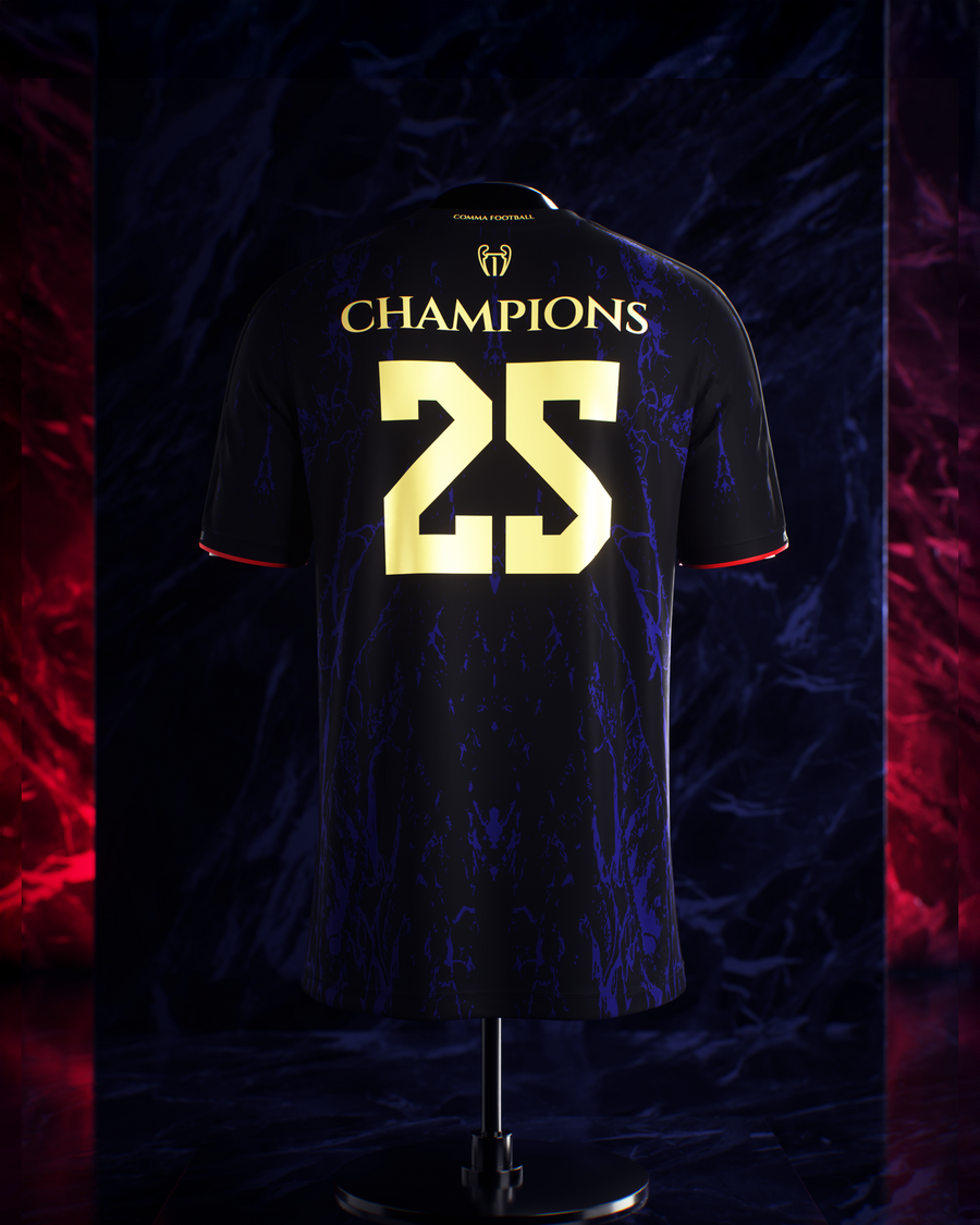 The Parisians (2025 European Champions) Away Jersey