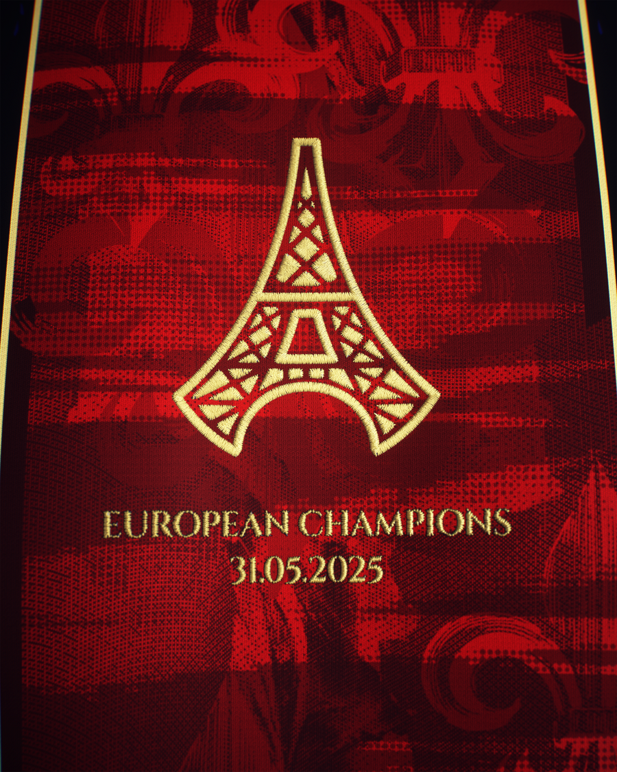 The Parisians (2025 European Champions) Away Jersey