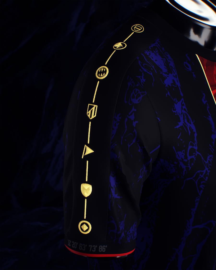 The Parisians (2025 European Champions) Away Jersey