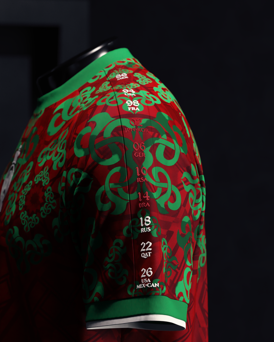 Morocco Heritage Jersey (2026WC Edition) – Comma Football