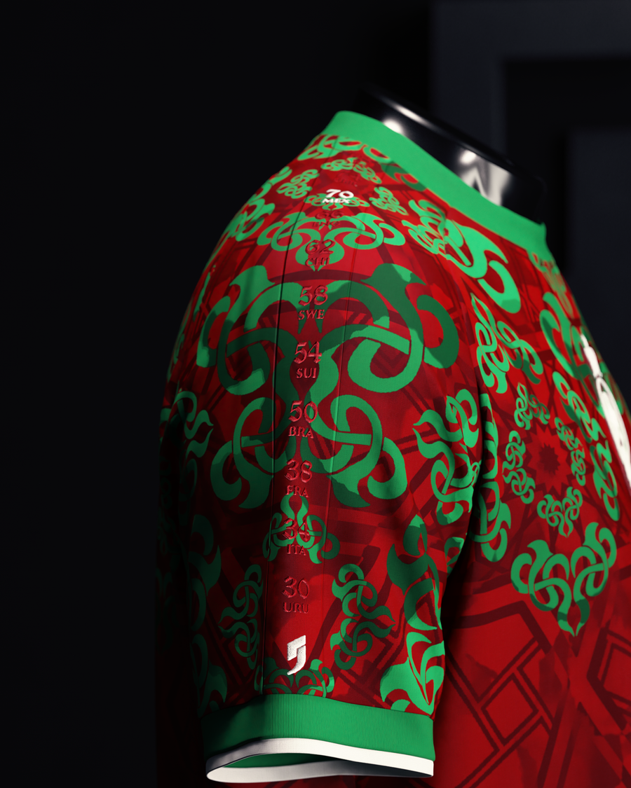 Morocco Heritage Jersey (2026WC Edition) – Comma Football